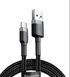 Кабель Baseus Cafule Cable USB for Type-C 3A 1 м CATKLF-BG1 002 фото 3
