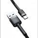 Кабель Baseus Cafule Cable USB for Type-C 3A 1 м CATKLF-BG1 002 фото 2
