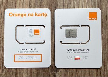 Польские сим карты Orange 🇵🇱 +48 016 фото