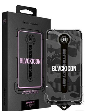Защитное стекло с аппликатором ArmorStandart Black Icon Supreme EZ для iPhone 15 Black (ARM79261) 024 фото