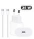Комплект Зарядний блок для iPhone 15 16 Pro Plus Max Швидка зарядка USB-C 028 фото