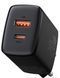 Сетевое зарядное устройство для Baseus Compact Quick Charger U+C 20W EU Black (CCXJ-B01) 029 фото